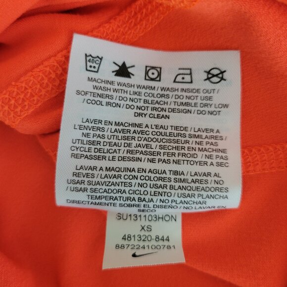 Nike Running Element Dri Fit 1/4 Zip Top Women's XS Long Sleeve Running Shirt - Picture 6 of 8